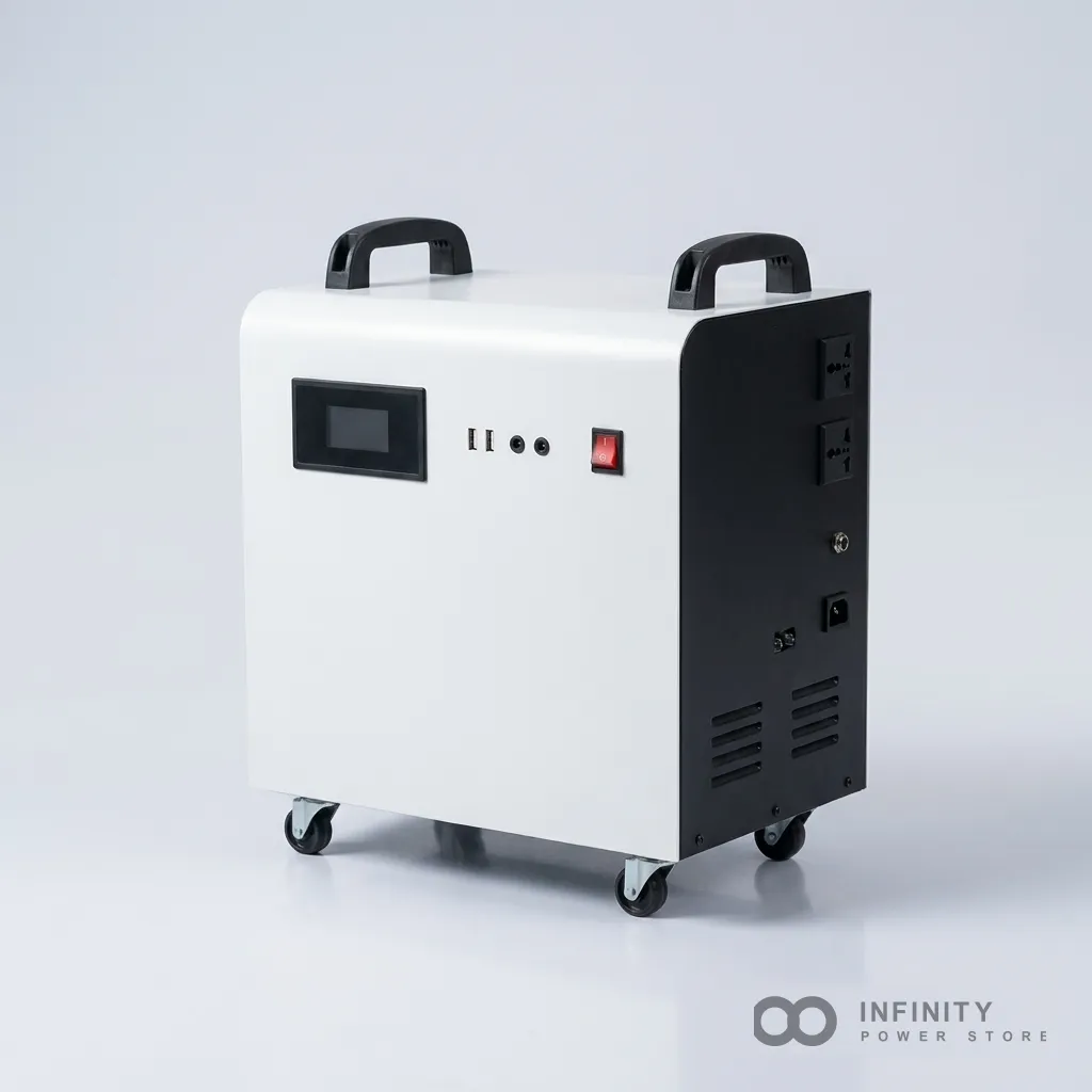 1000W Portable Power Station with 100Ah Lithium Battery